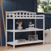 Arch Top Baby Changing Table, Matte White