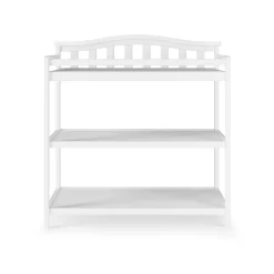 Arch Top Baby Changing Table, Matte White