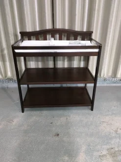 Arch Top Baby Changing Table, Jamocha