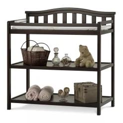 Arch Top Baby Changing Table, Jamocha