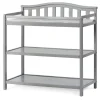 Arch Top Baby Changing Table, Cool Gray