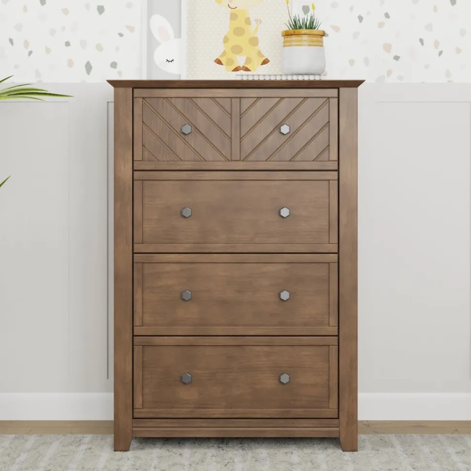 Atwood 4-Drawer Chest, Cocoa Bean