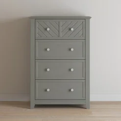 Atwood 4-Drawer Chest, Lunar Gray