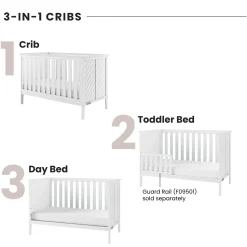 Atwood 3-in-1 Euro 3-Piece Nursery Set