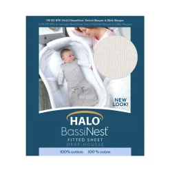 BassiNest® Fitted Sheet 100% Cotton