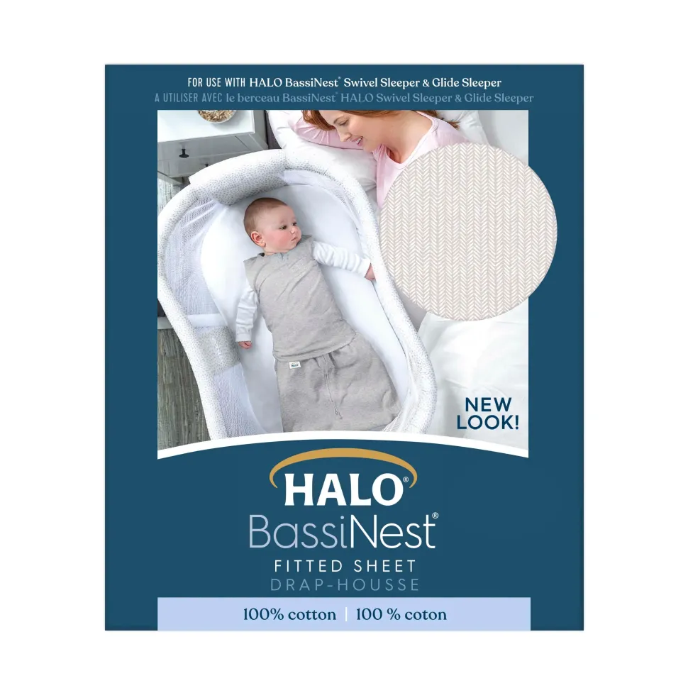 BassiNest® Fitted Sheet 100% Cotton