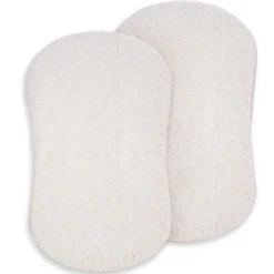 BassiNest® Fitted Sheet 100% Organic Cotton 2-Pack