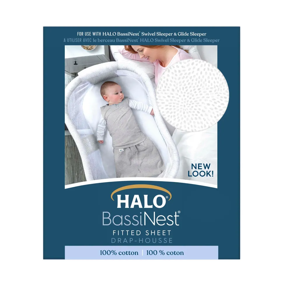 BassiNest® Fitted Sheet 100% Cotton