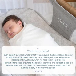 BassiNest® Luxe Swivel Sleeper Bassinet