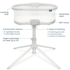 BassiNest® Soothing Swivel Sleeper 3.0 Bassinet