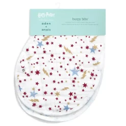 boutique 100% cotton muslin burpy bibs 2 pack
