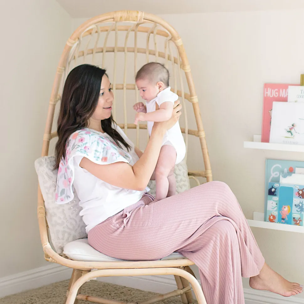 boutique 100% cotton muslin burpy bibs 2 pack
