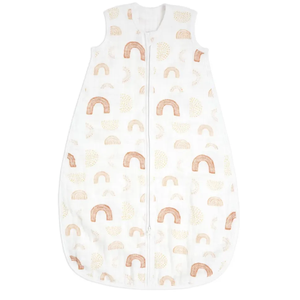 boutique 100% cotton muslin light sleep sack TOG 1.0