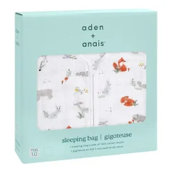 boutique 100% cotton muslin light sleep sack TOG 1.0