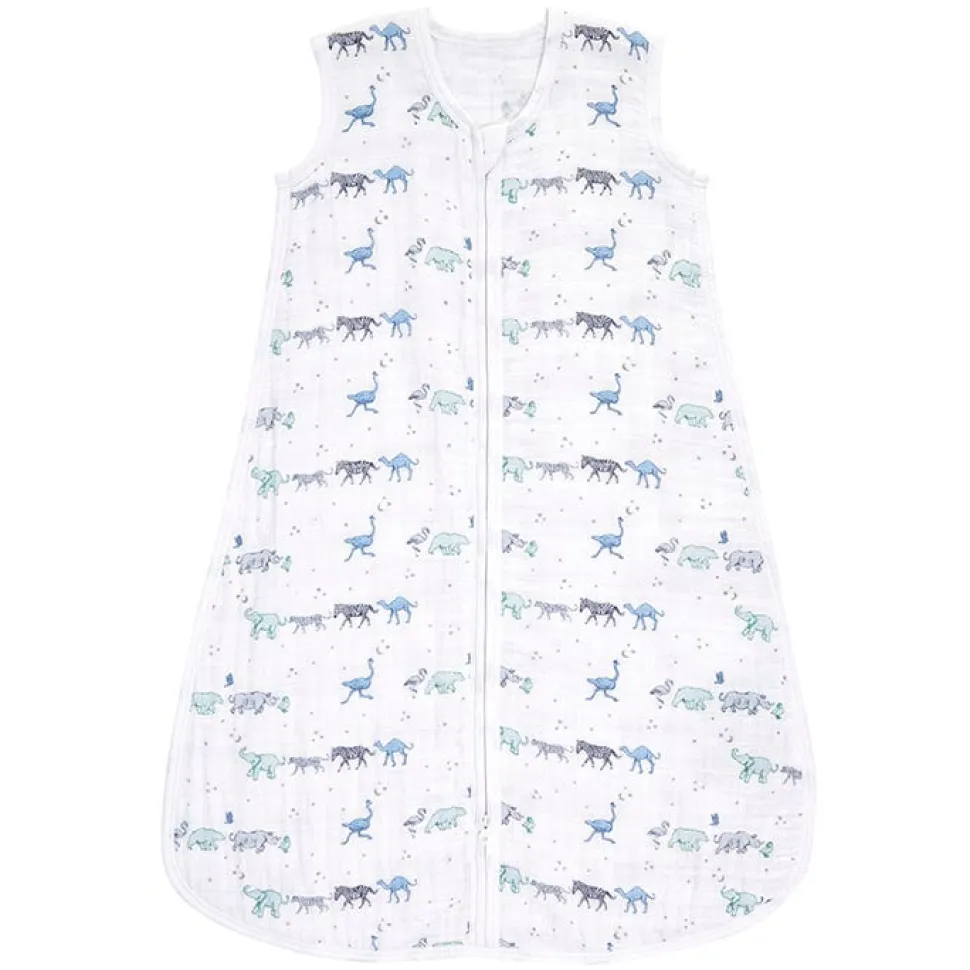boutique 100% cotton muslin light sleep sack TOG 1.0