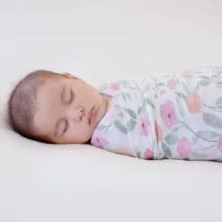 boutique 100% cotton muslin swaddle blanket