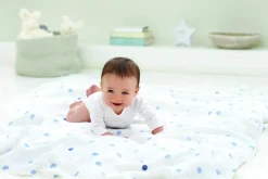 boutique 100% cotton muslin swaddle blanket 4 pack