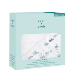 boutique 100% cotton oversized muslin backed towel + washcloth set