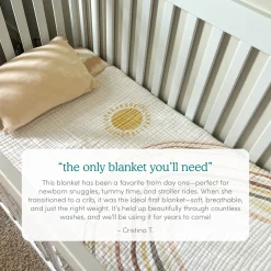 boutique cotton muslin dream blanket