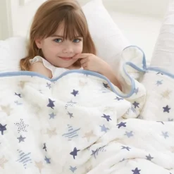 boutique cotton muslin dream blanket