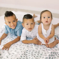 boutique cotton muslin dream blanket