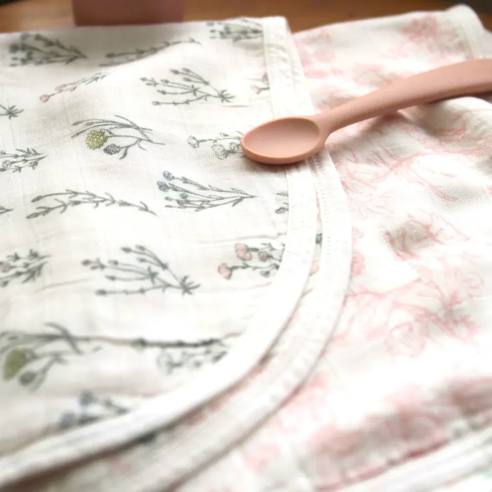 boutique silky soft burpy bib 2 pack