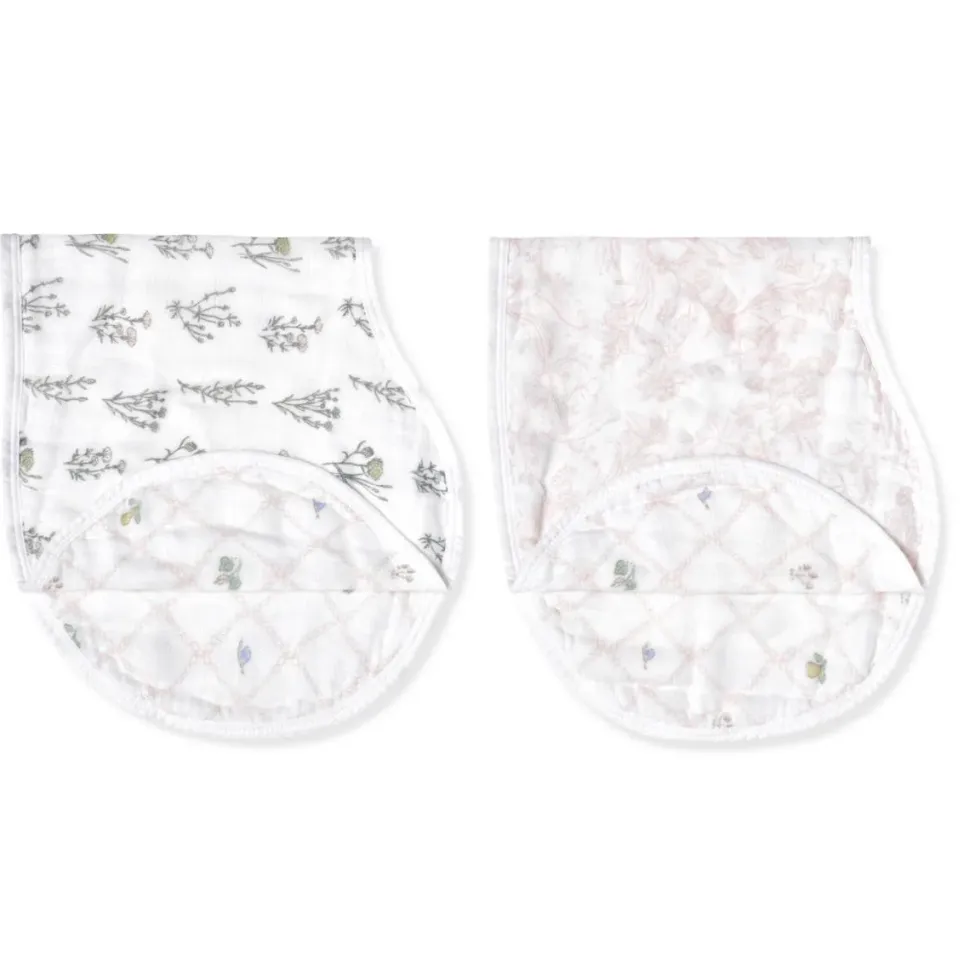 boutique silky soft burpy bib 2 pack