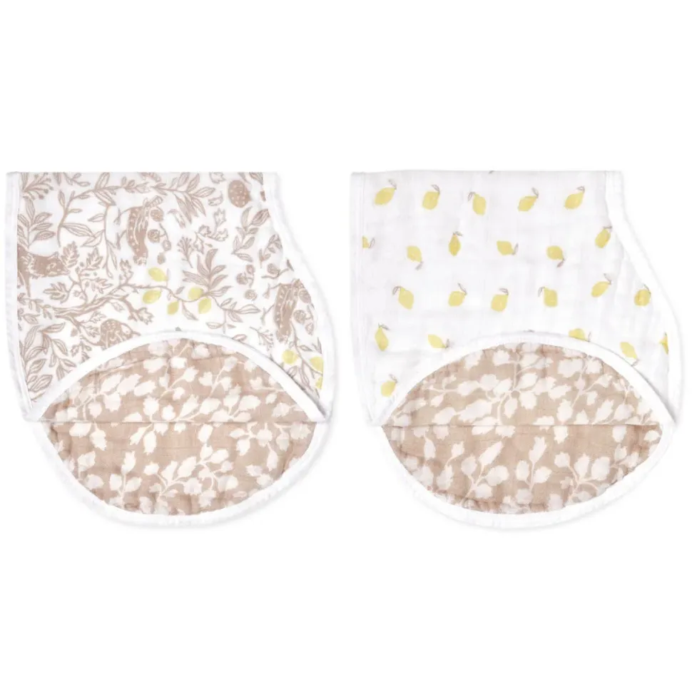 boutique silky soft burpy bib 2 pack