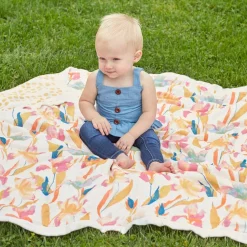 boutique silky soft muslin dream blanket
