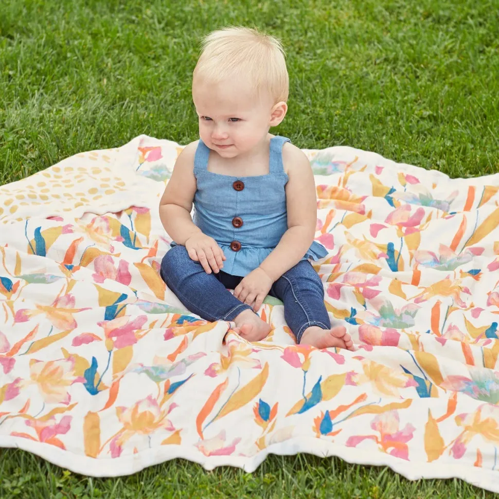 boutique silky soft muslin dream blanket