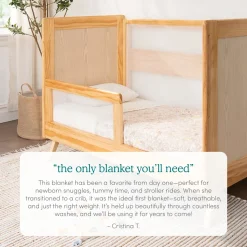 boutique silky soft muslin dream blanket