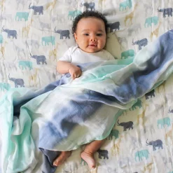 boutique silky soft muslin dream blanket