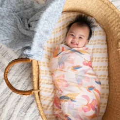 boutique silky soft swaddle blanket 3 pack