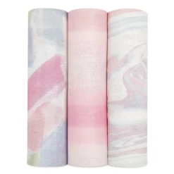 boutique silky soft swaddle blanket 3 pack