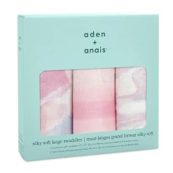 boutique silky soft swaddle blanket 3 pack