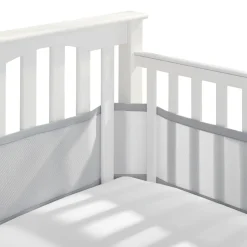 Breathable Mesh Crib Liner for Full Sized Crib