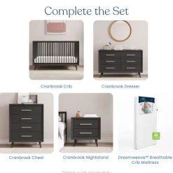 Cranbrook Double Dresser, Ebony