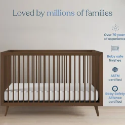 Cranbrook 4-in-1 Convertible Crib, Toasted Chestnut