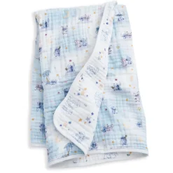 Disney™ Lilo and Stitch essentials cotton muslin dream blanket