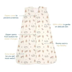 Disney™ Winnie the Pooh 100% Cotton Wearable Blanket TOG 0.5
