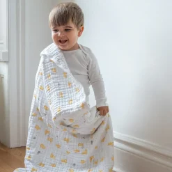 Disney™ Winnie the Pooh essentials cotton muslin dream blanket