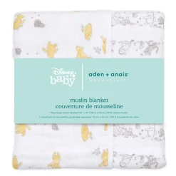 Disney™ Winnie the Pooh essentials cotton muslin dream blanket