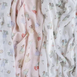 Disney™ essentials cotton muslin swaddle blanket 4 pack