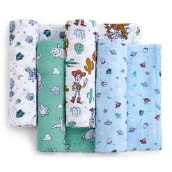 Disney™ Toy Story essentials cotton muslin swaddle blanket 4 pack