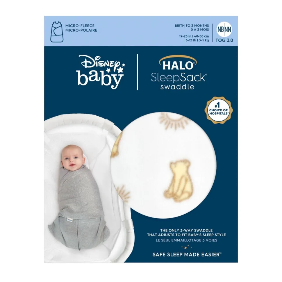 Disney™ Winnie the Pooh Swaddle Micro-Fleece TOG 3.0