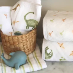 essential cotton muslin washcloths 3 pack