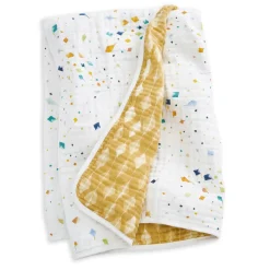 essentials cotton muslin dream blanket