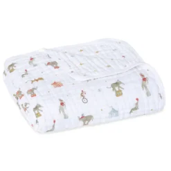 essentials cotton muslin dream blanket