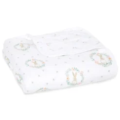 essentials cotton muslin dream blanket