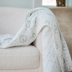 essentials cotton muslin dream blanket